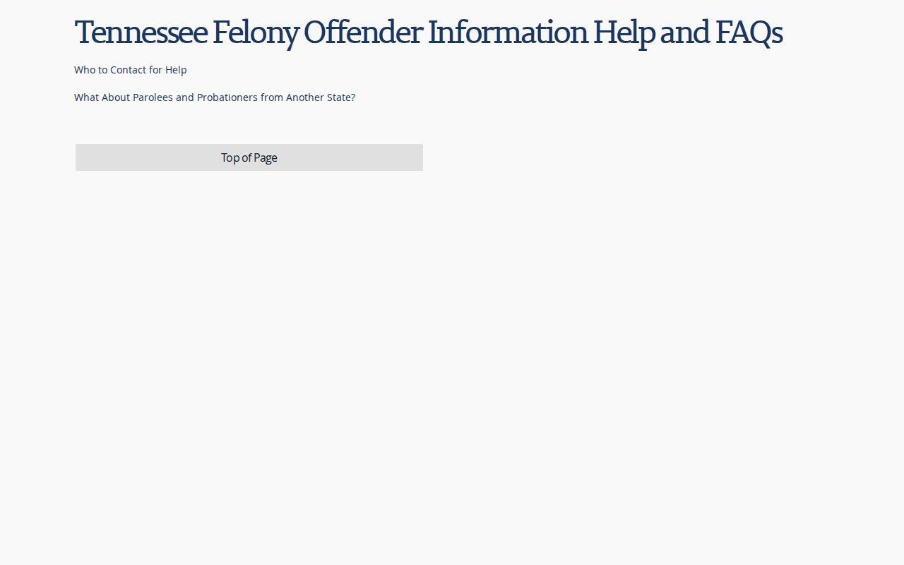 Cumberland County criminal record FOIL field help