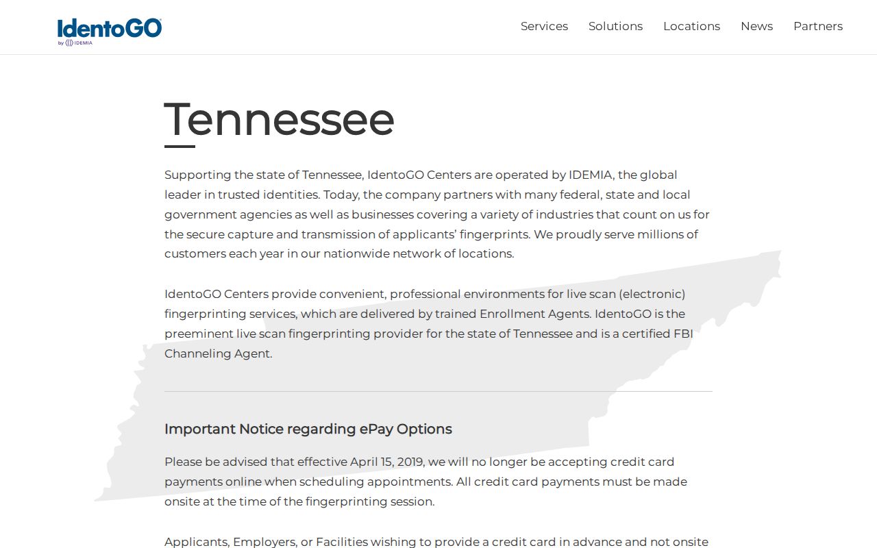 Cumberland County criminal record fingerprint appointment search